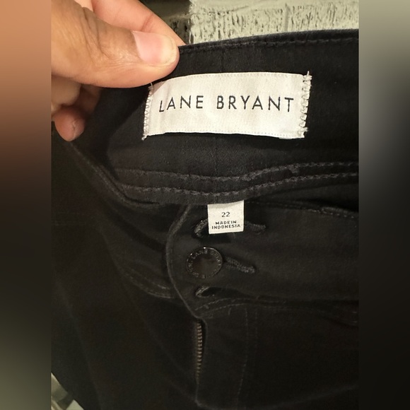 Lane Bryant High Rise Black Jeans - Picture 3 of 3